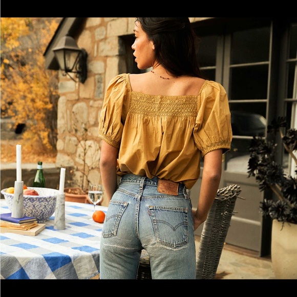 DOEN Gail Top - Wheat - Picture 4 of 11